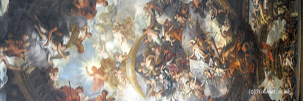Greenwich Painted Hall Ceiling